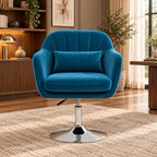 Modern Blue Sofa Lounge Chair with Cushion Seat