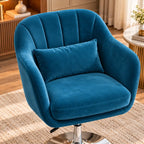 Modern Blue Sofa Lounge Chair with Cushion Seat