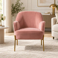 modern-blush-pink-lounge-chair-with-curved-arms-golden-metal-legs
