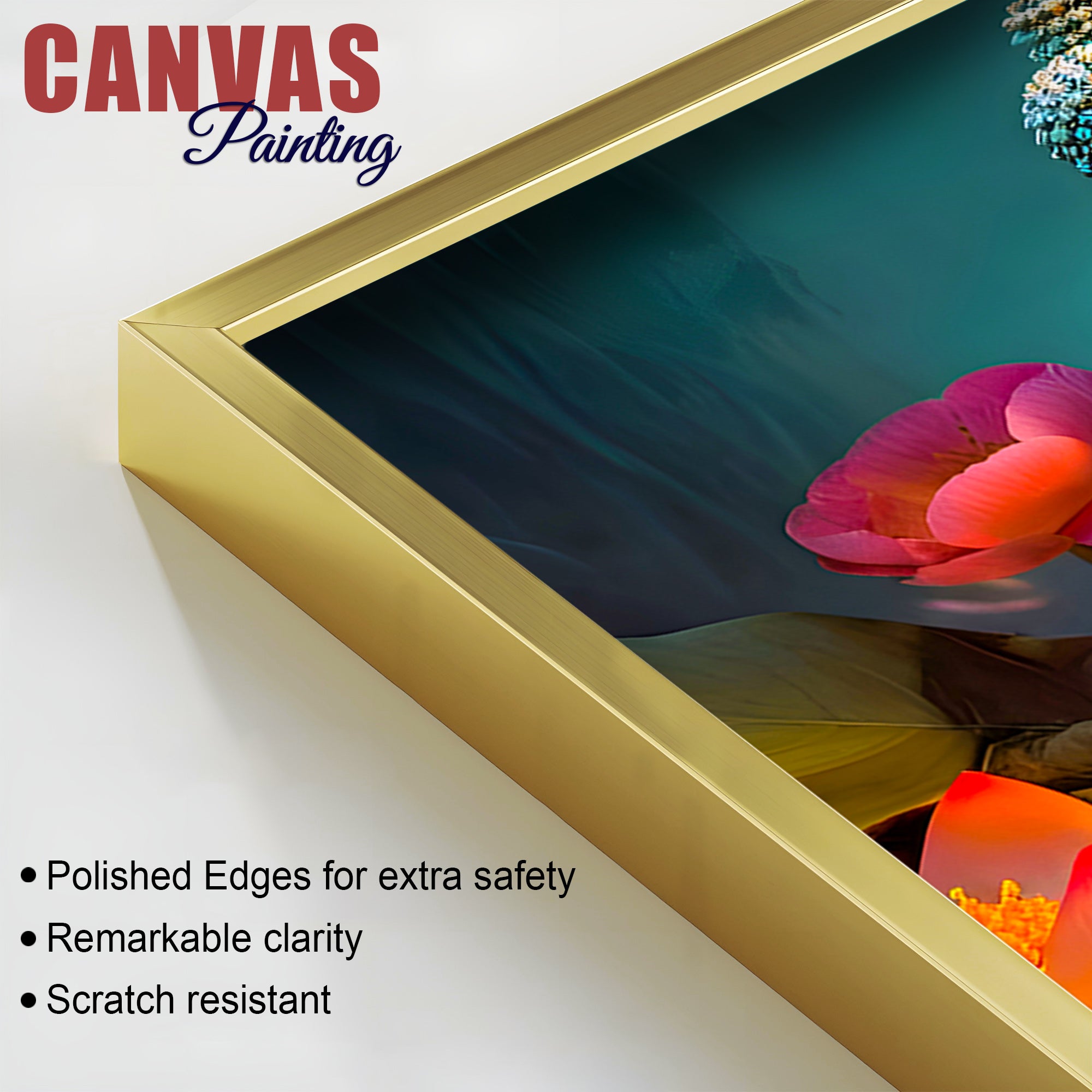 Modern Buddha Canvas Painting for Home Wall Décor