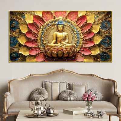 modern-buddha-painting-with-flowers-spiritual-wall-art