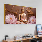 Modern Buddha Wall Painting for Interior Decor