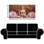 Modern Buddha Wall Painting for Interior Decor