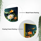 Modern Buddha Wall Painting for Peaceful Interiors