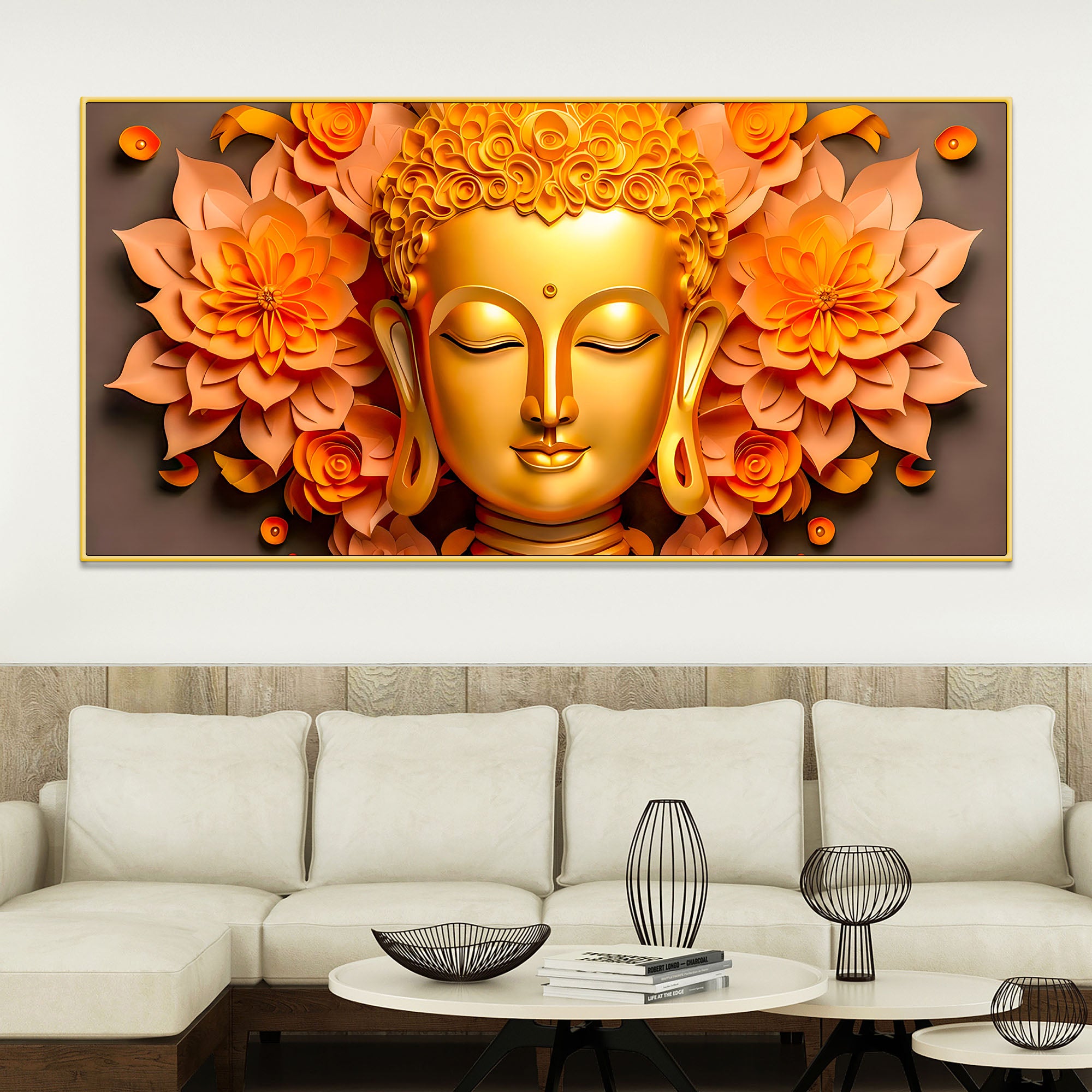 modern-buddha-wall-painting-for-stylish-living-room