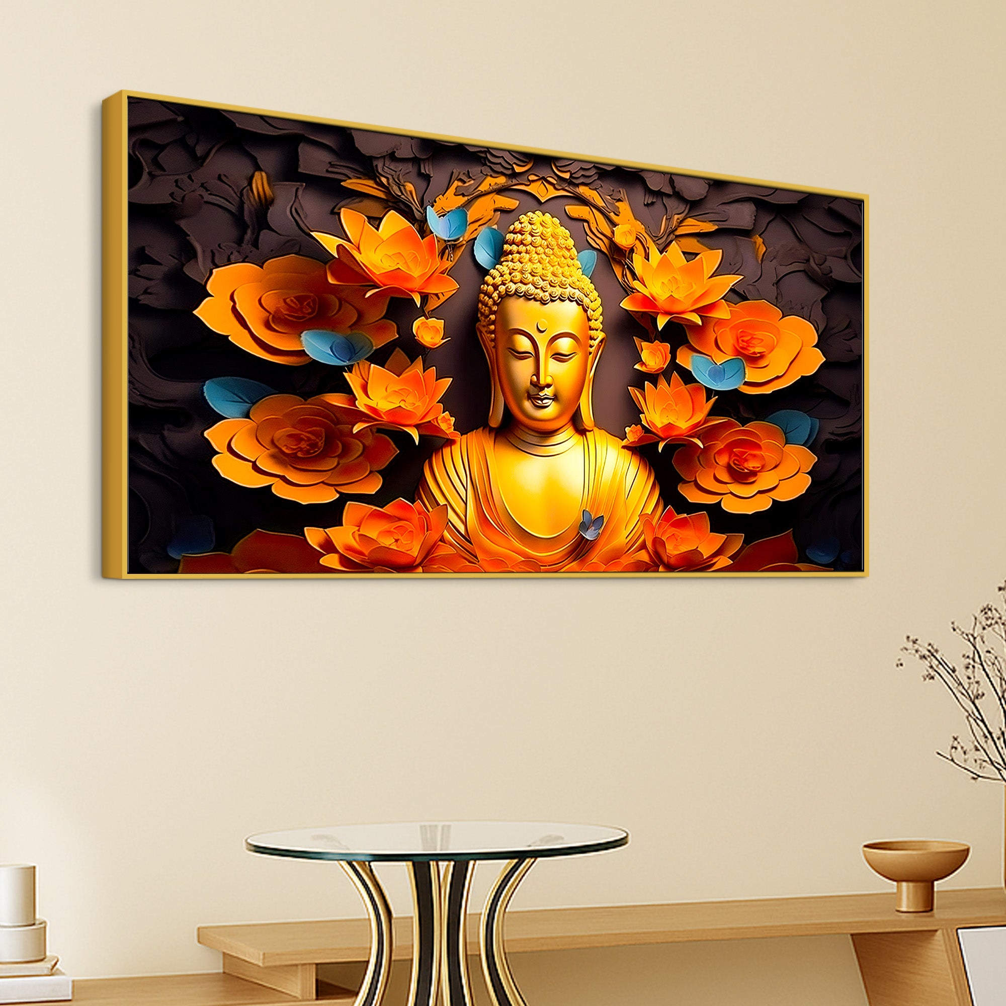 Modern Buddha Wall Painting Wall Décor
