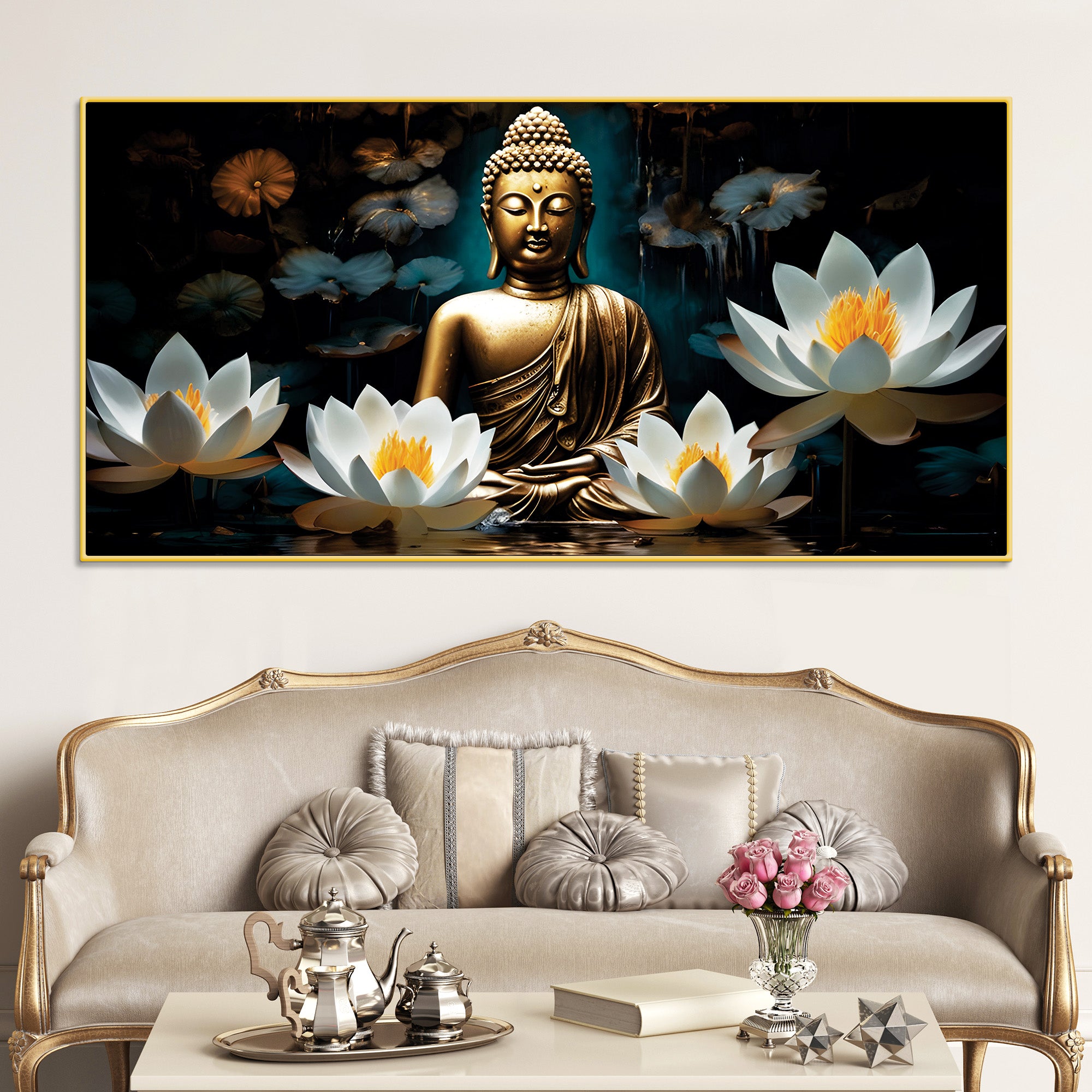  modern-buddha-wall-painting-with-lotus-premium-home-decor