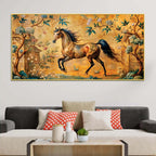 Modern Classic Horse Canvas Painting