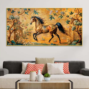 Modern Classic Horse Canvas Painting