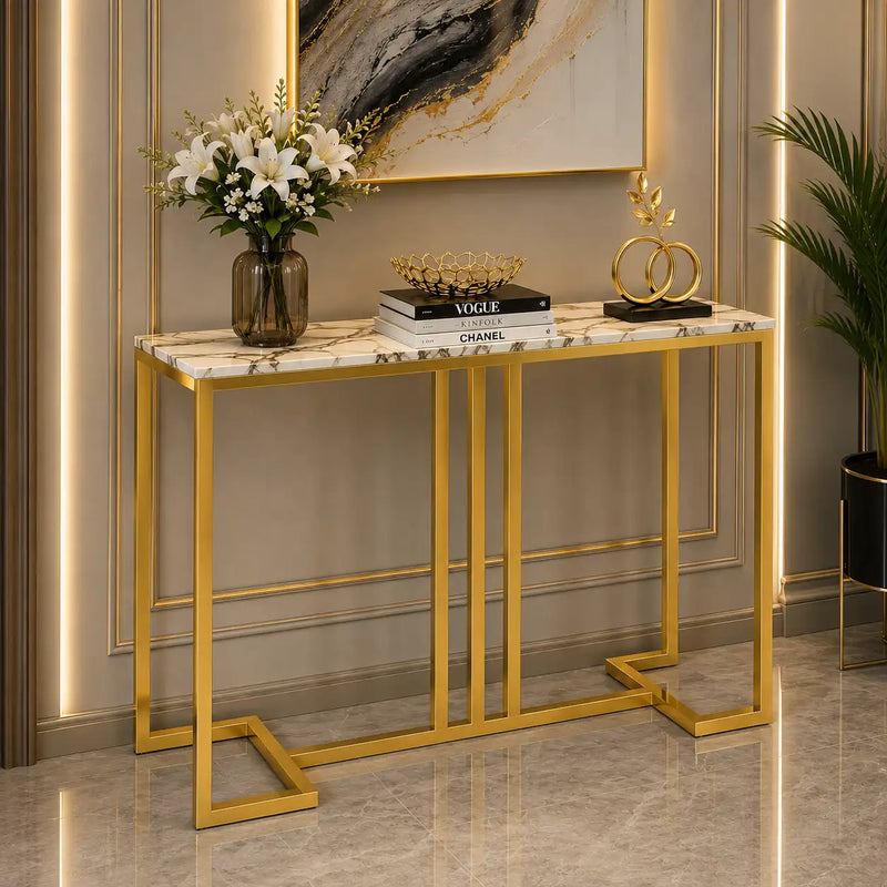 Modern Decorative Console Table for Living Room & Foyer