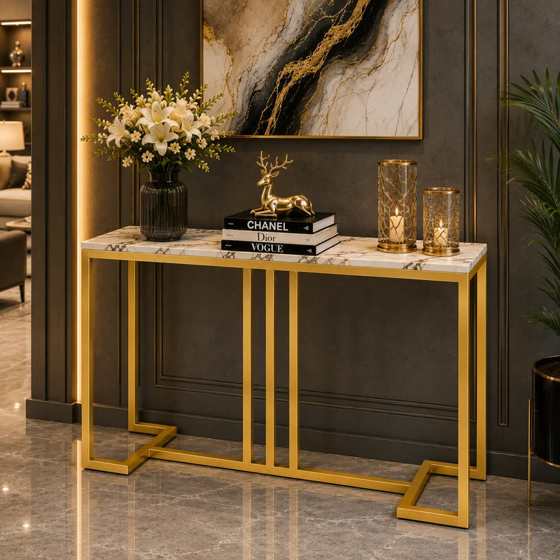 Modern Decorative Console Table for Living Room & Foyer