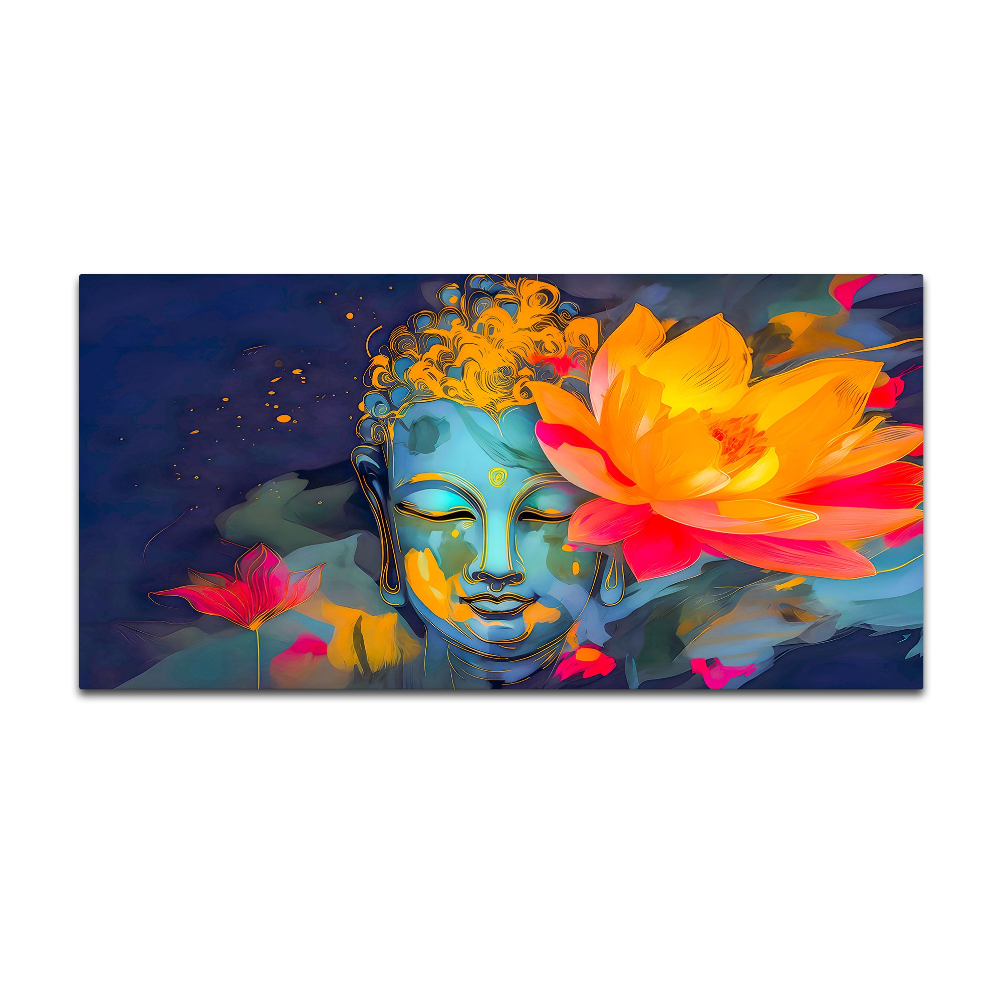 Modern Decorative Gautam Buddha Painting for Elegant Home