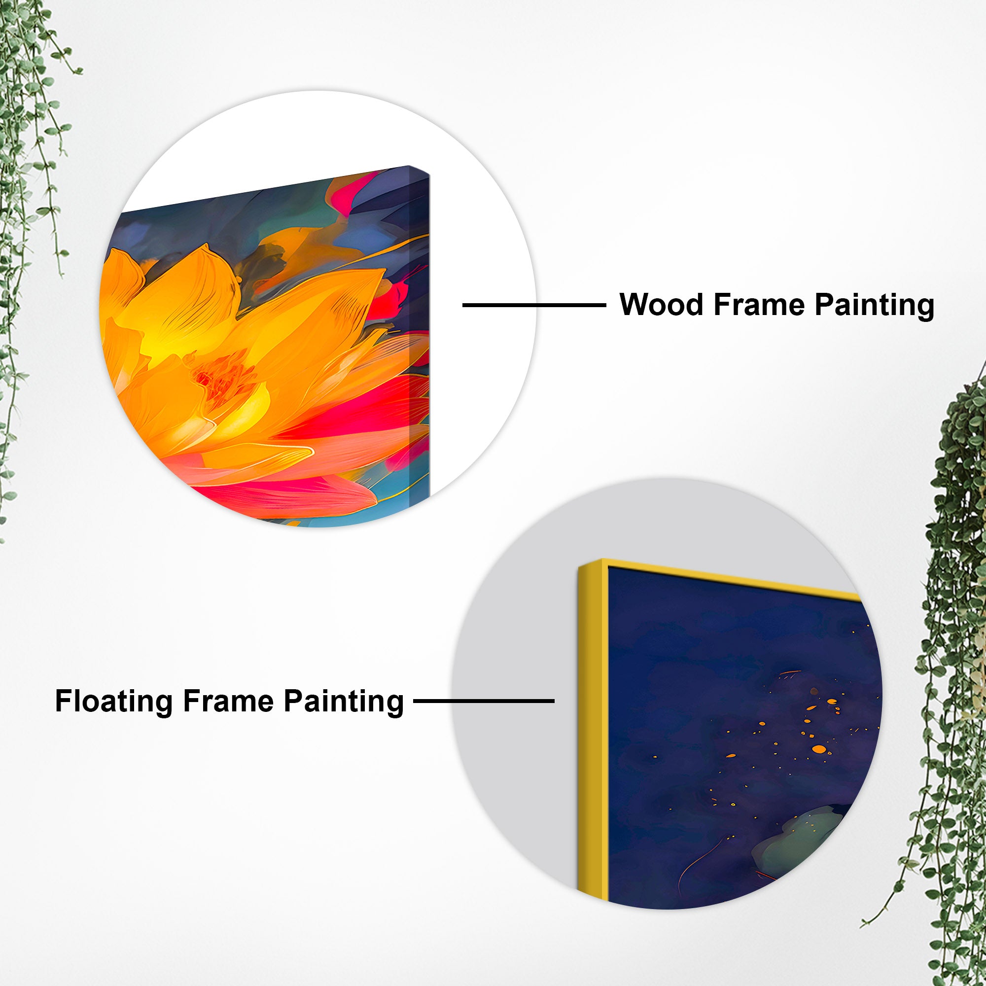 Modern Decorative Gautam Buddha Painting for Elegant Home