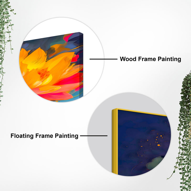 Modern Decorative Gautam Buddha Painting for Elegant Home