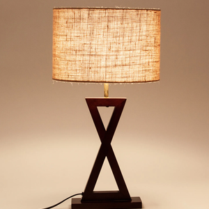 Modern Decorative Natural Jute Shade Table Lamp