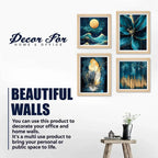 Modern Decorative Wall Art Frame Set of 4
