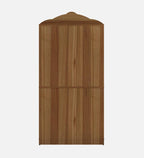 Modern Design Wooden Floor Temple with Elegant White Accent Drawers & Storage Cabinet for Home  & Office