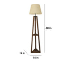 Modern Designer Vantage Elegant Square Floor Lamp