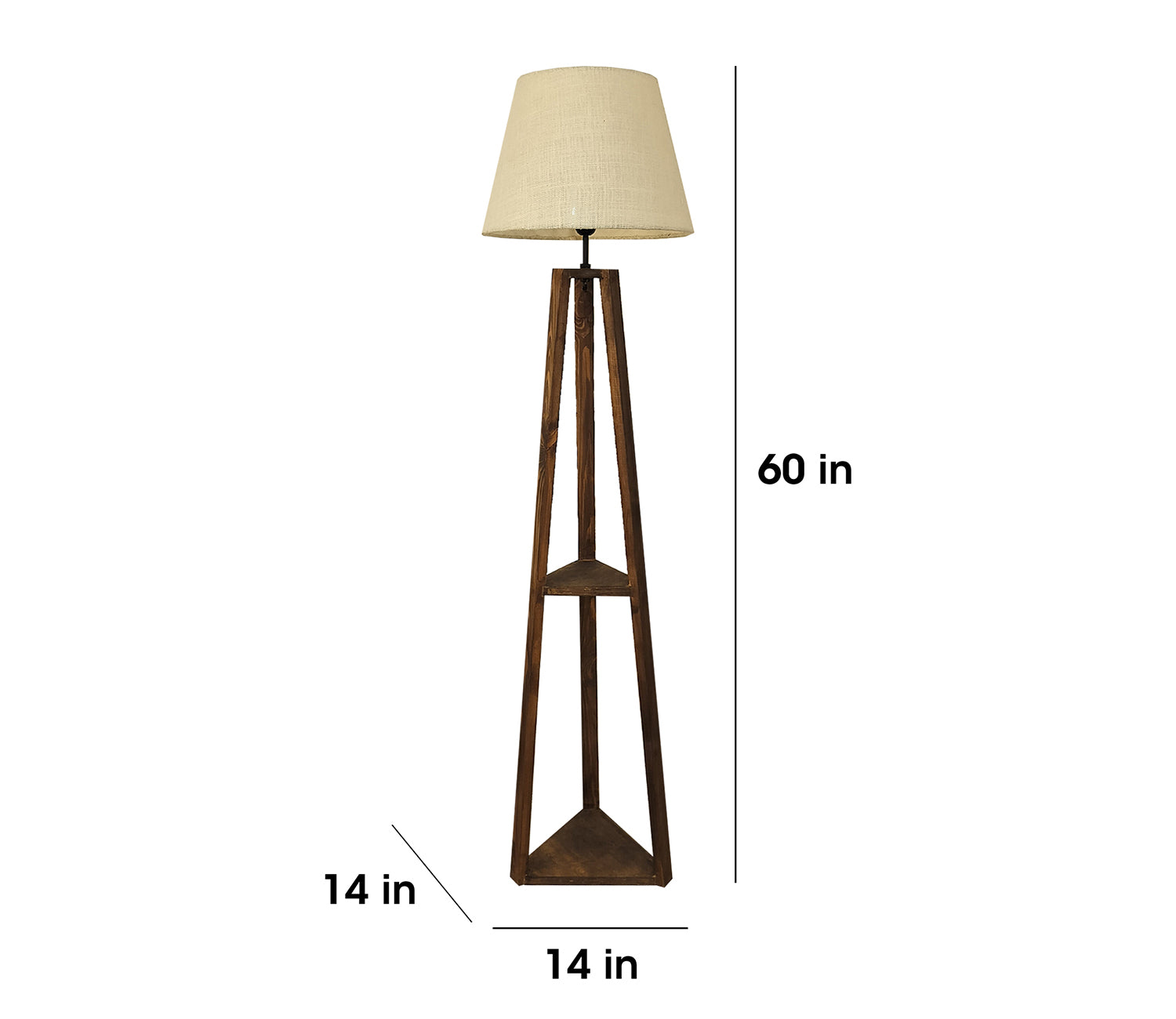 Modern Designer Vantage Elegant Square Floor Lamp