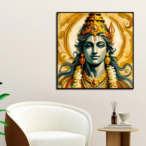 Modern Devotional Ram Ji Painting for Premium Wall Décor