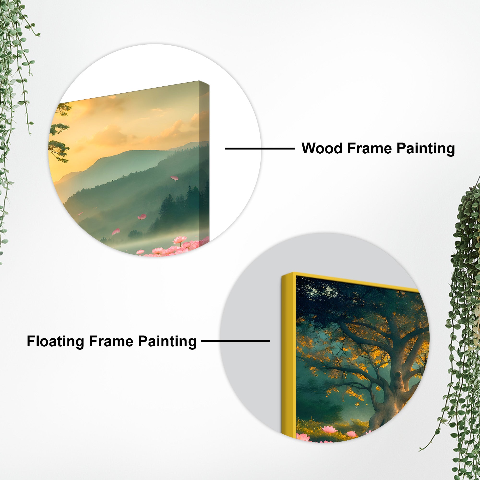 Modern Divine Gautam Buddha Painting for Wall Decoration