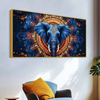 Modern Elephant Canvas Wall Painting for Home Décor