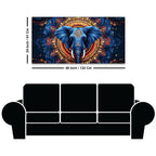 Modern Elephant Canvas Wall Painting for Home Décor