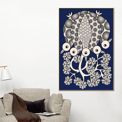 modern-ethnic-bird-canvas-painting-decorative-wall-painting