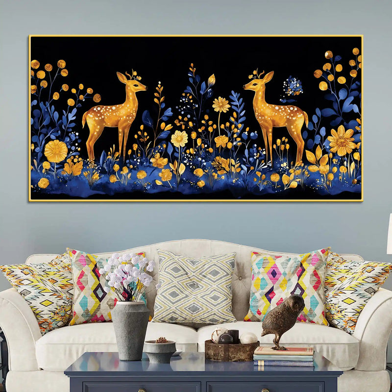 modern-floral-deer-canvas-wall-abstract-luxury-painting-for-home-interiors