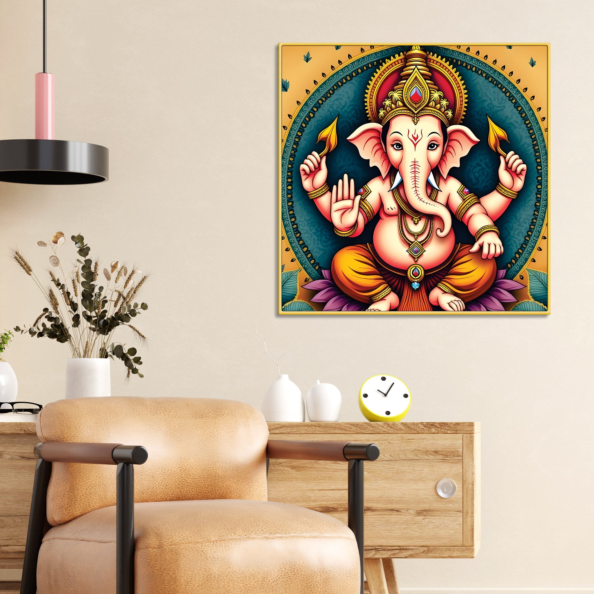 modern-ganesha-canvas-painting