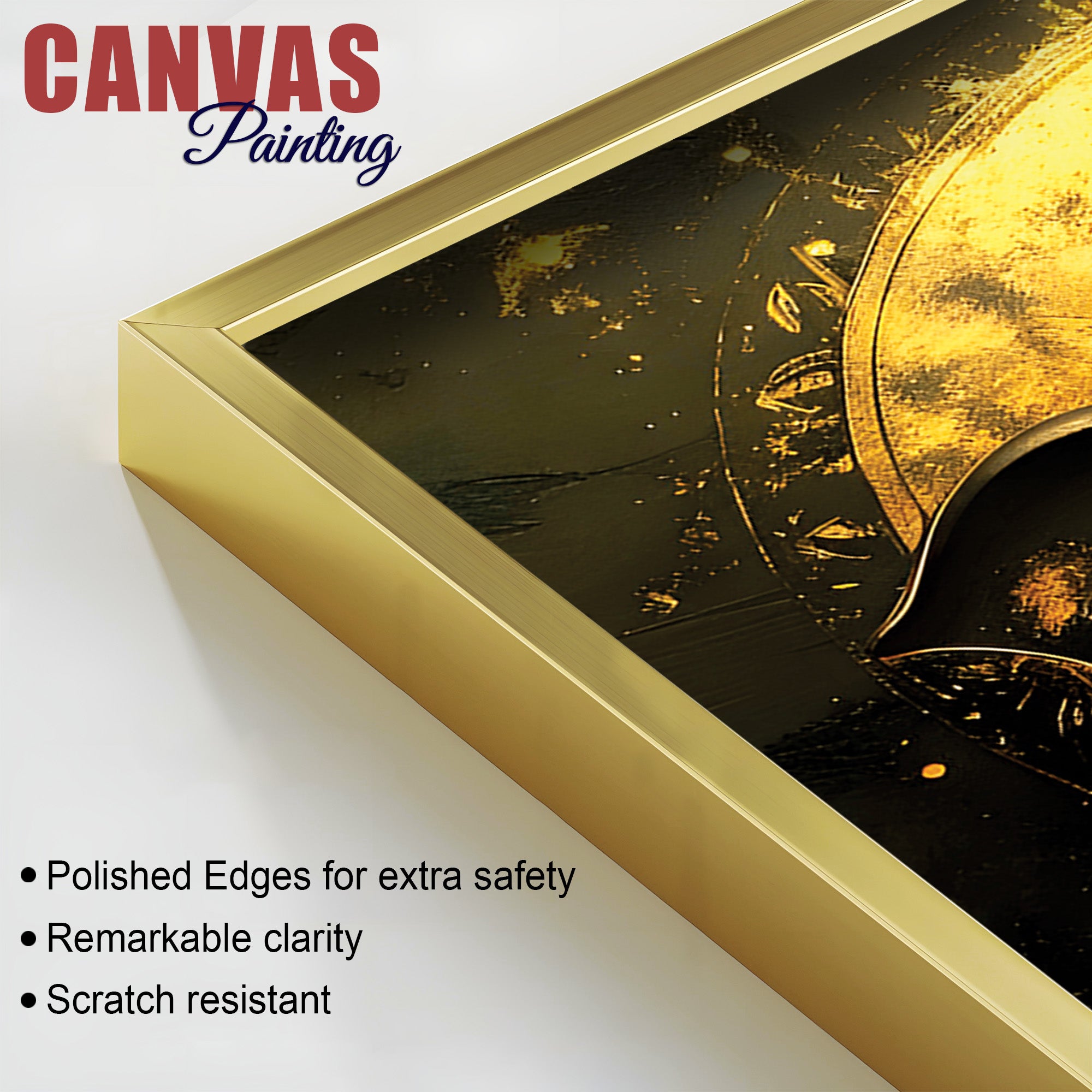 Modern Ganpati Ji Wall Painting