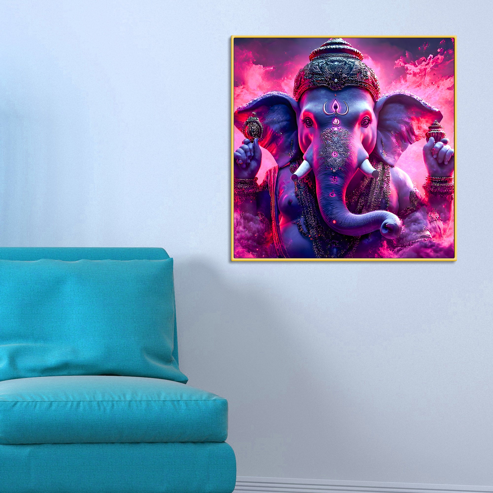Modern Ganpati Painting for Home Office