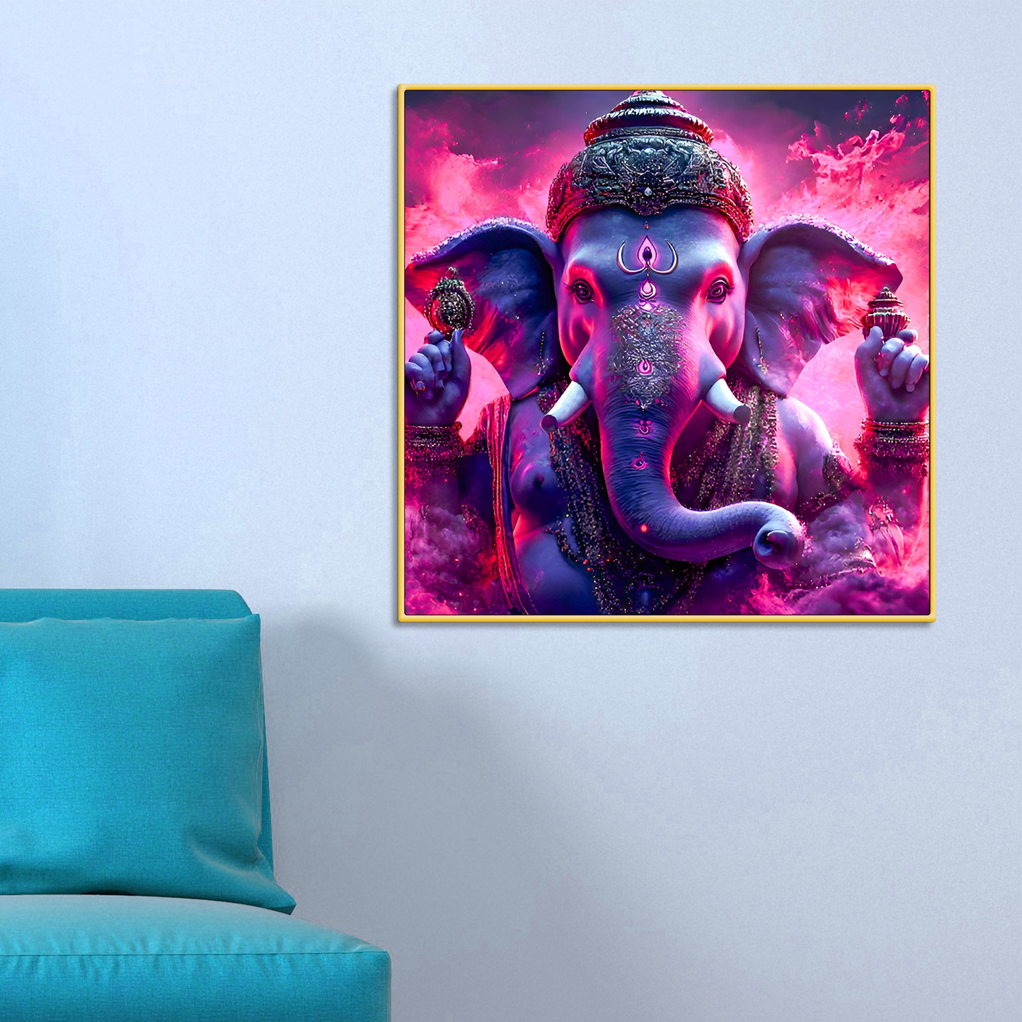 Modern Ganpati Painting for Home Office