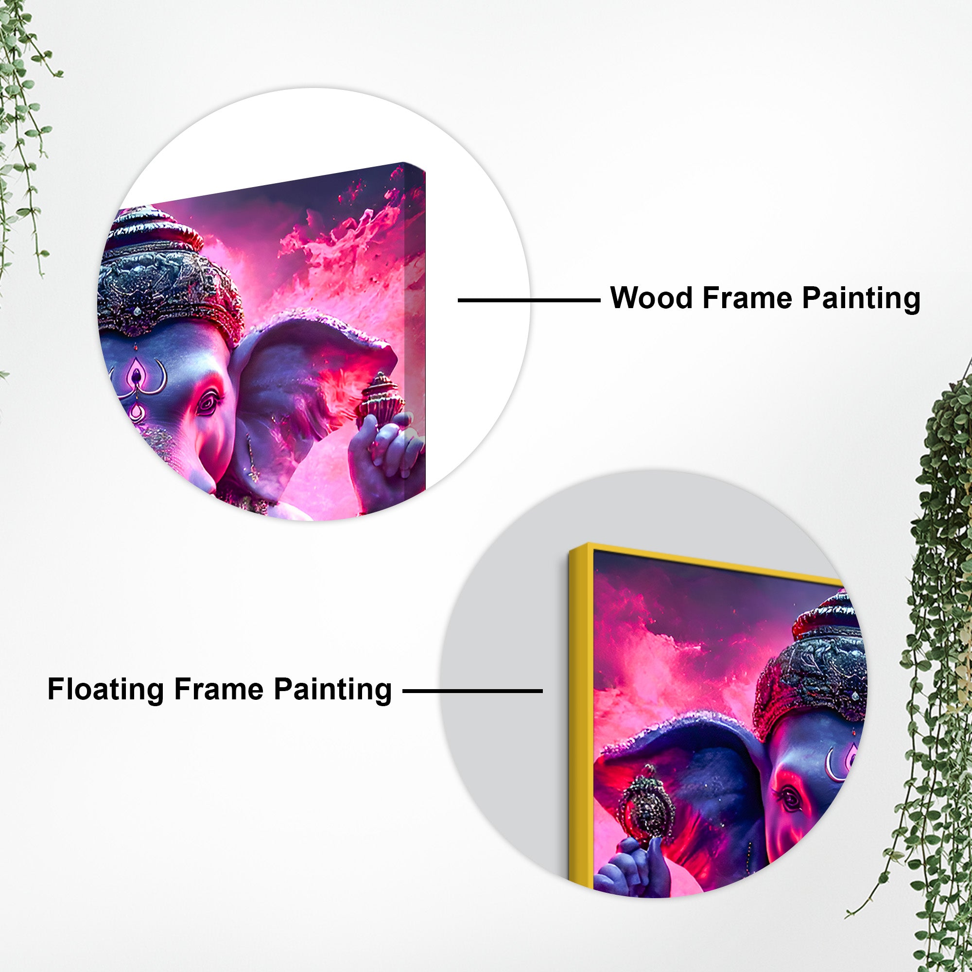 Modern Ganpati Painting for Home Office