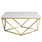 Modern Glam Square Center Table for Home Décor