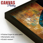Modern Glam Woman Canvas Painting for Luxury Interiors