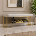 modern-gray-velvet-entryway-bench-with-shoe-rank