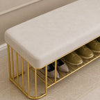 modern-gray-velvet-entryway-bench-with-shoe-rank