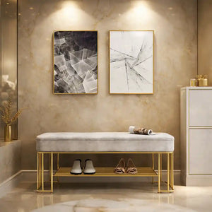 modern-gray-velvet-upholstered-bench-with-shoe-rack-storage