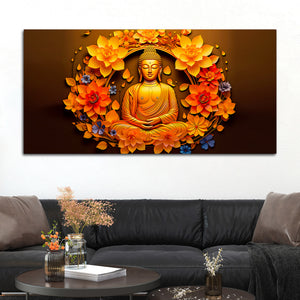 Modern Home Decor Buddha Wall Painting