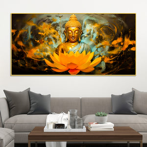 Modern Home Styling Buddha Wall Painting
