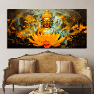 Modern Home Styling Buddha Wall Painting