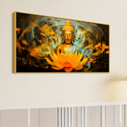 Modern Home Styling Buddha Wall Painting