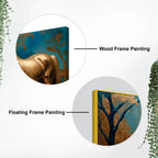 Modern Horse Canvas Wall Abstract Painting for Home Interiors