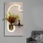 Modern LED Accent Wall Art Decor for Bedroom and Living Room