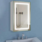 Modern LED Bathroom Mirror with Touch Sensor & Backlit Design