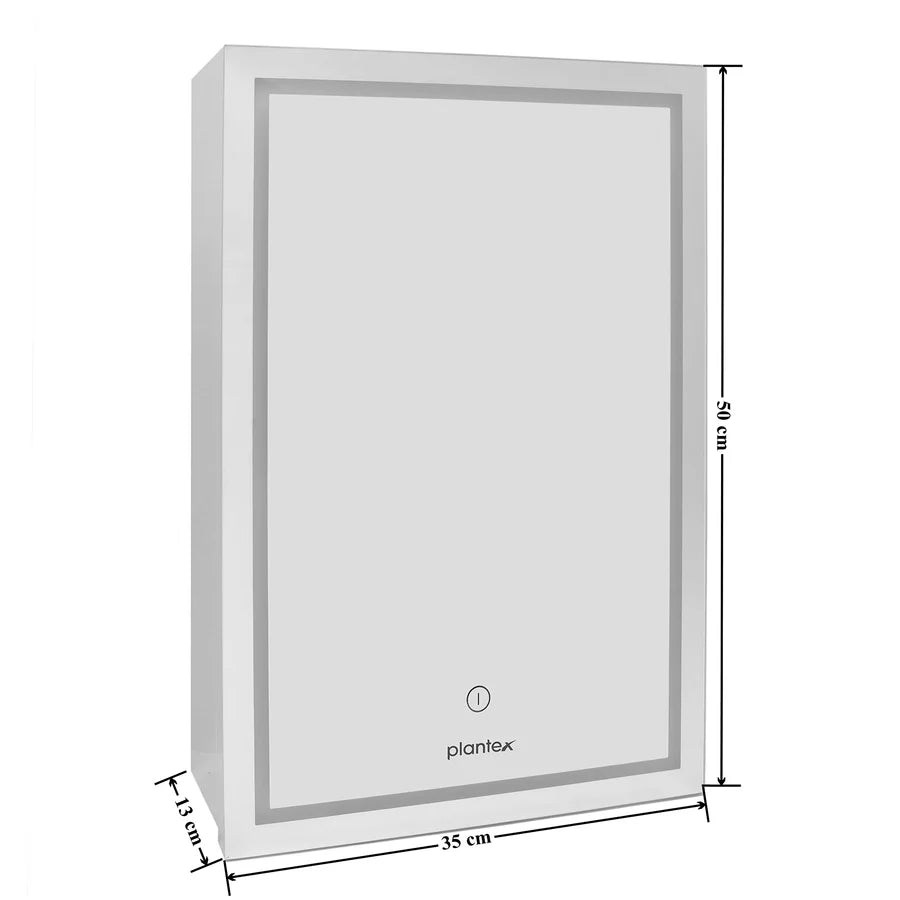 Modern LED Bathroom Mirror with Touch Sensor & Backlit Design