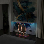 Modern LED Console Table | Premium Entryway & Hall Furniture (SS 302)