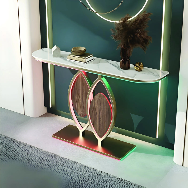 Modern LED Console Table | Premium Entryway & Hall Furniture (SS 302)