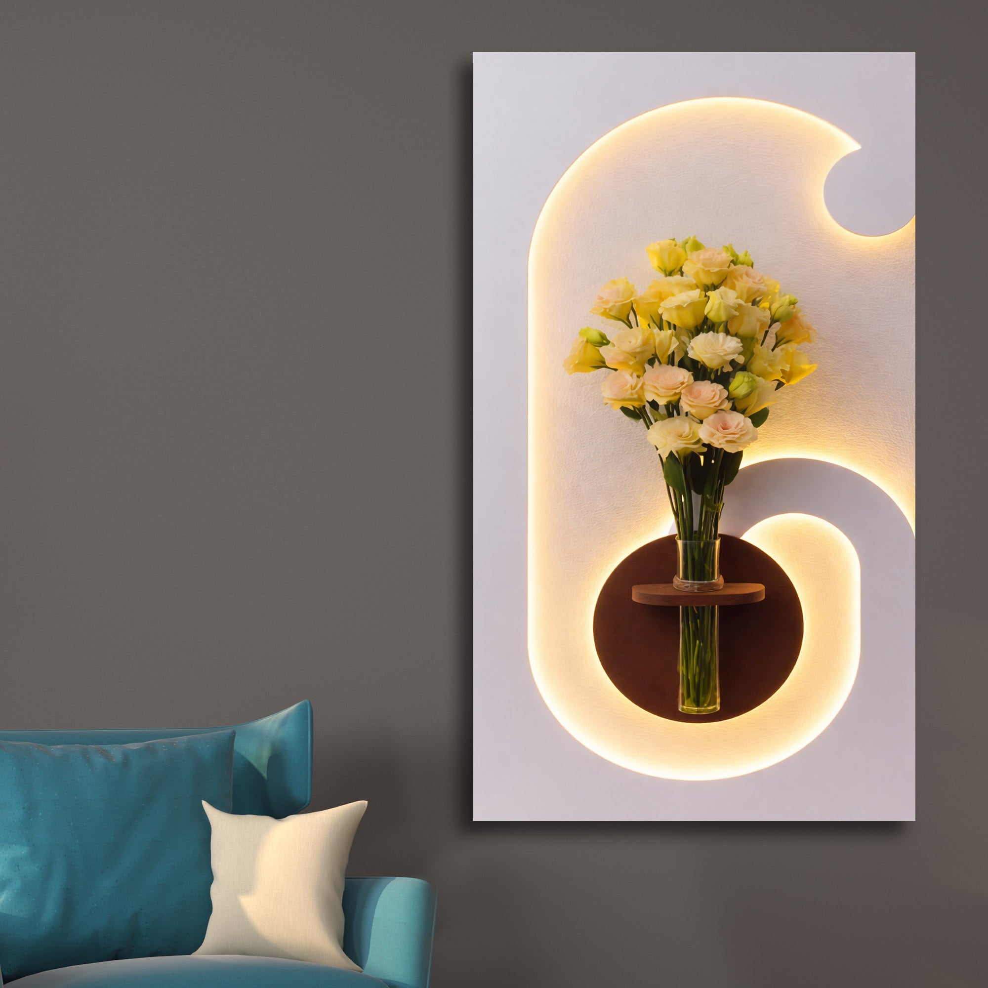 Modern LED Decorative Wall Panel for Living Room Décor